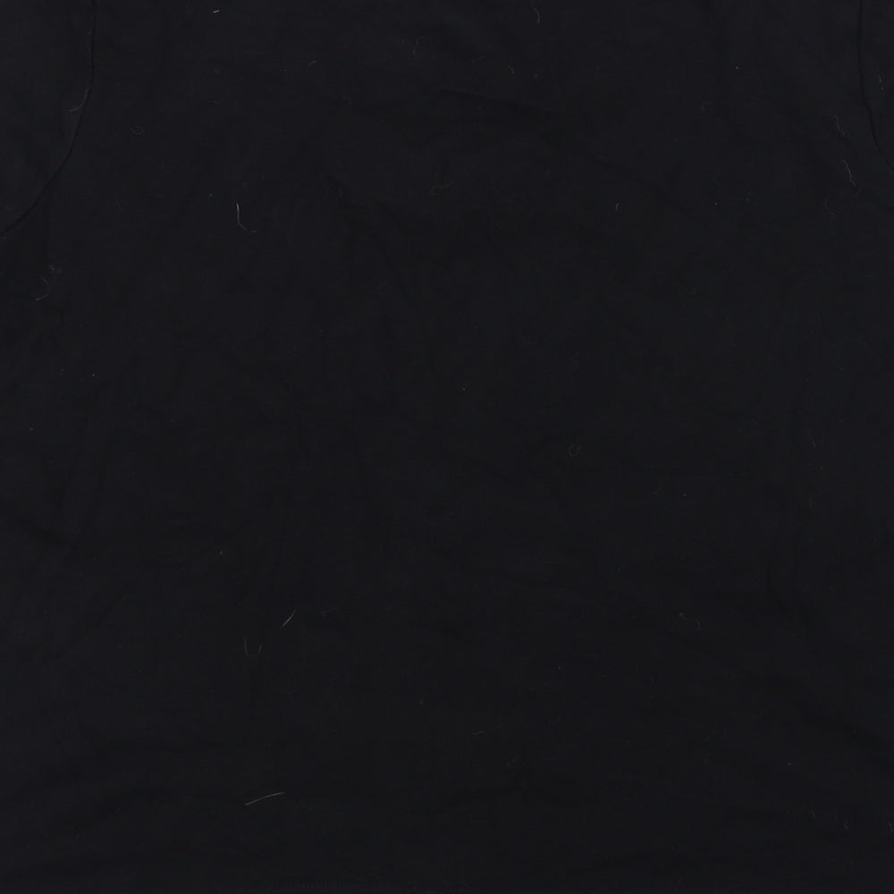 DEBINHAMS Womens Black   Basic T-Shirt Size 18