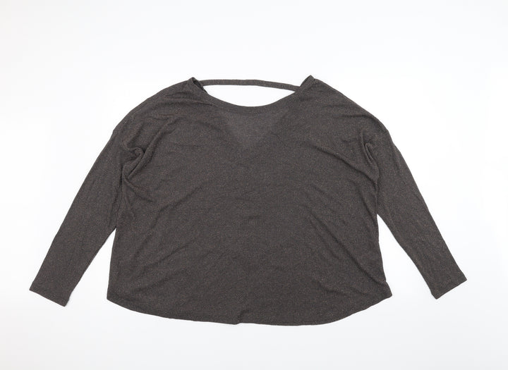 NEXT Womens Black   Basic T-Shirt Size 14