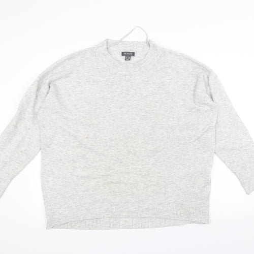 Primark Womens White   Pullover Jumper Size M