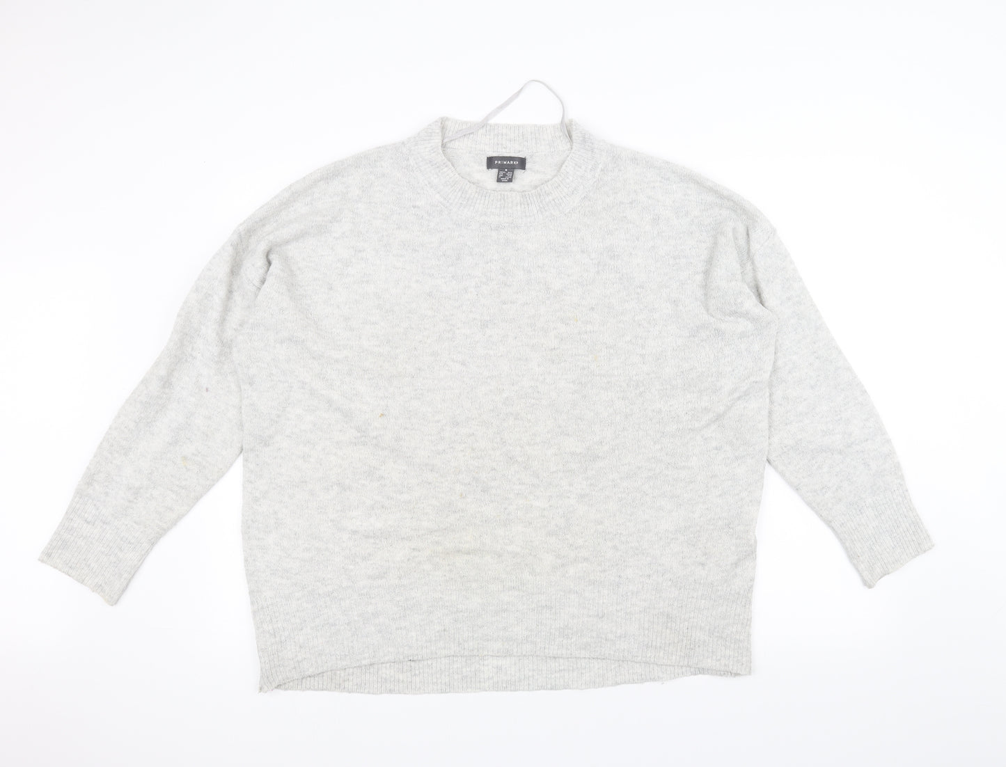 Primark Womens White   Pullover Jumper Size M