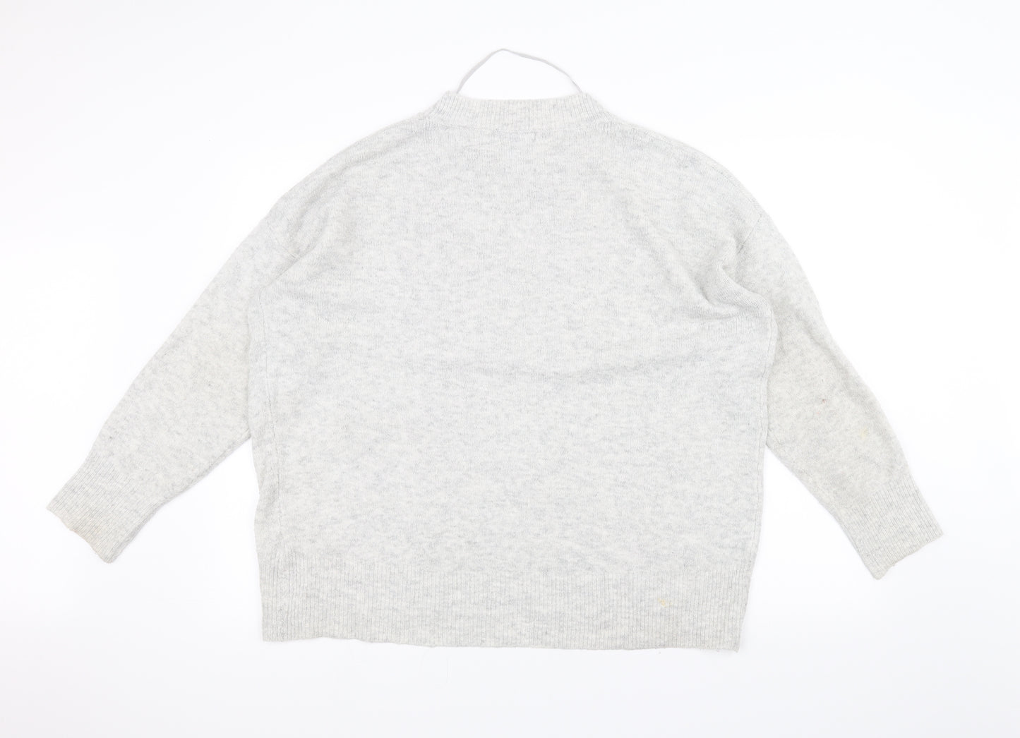Primark Womens White   Pullover Jumper Size M