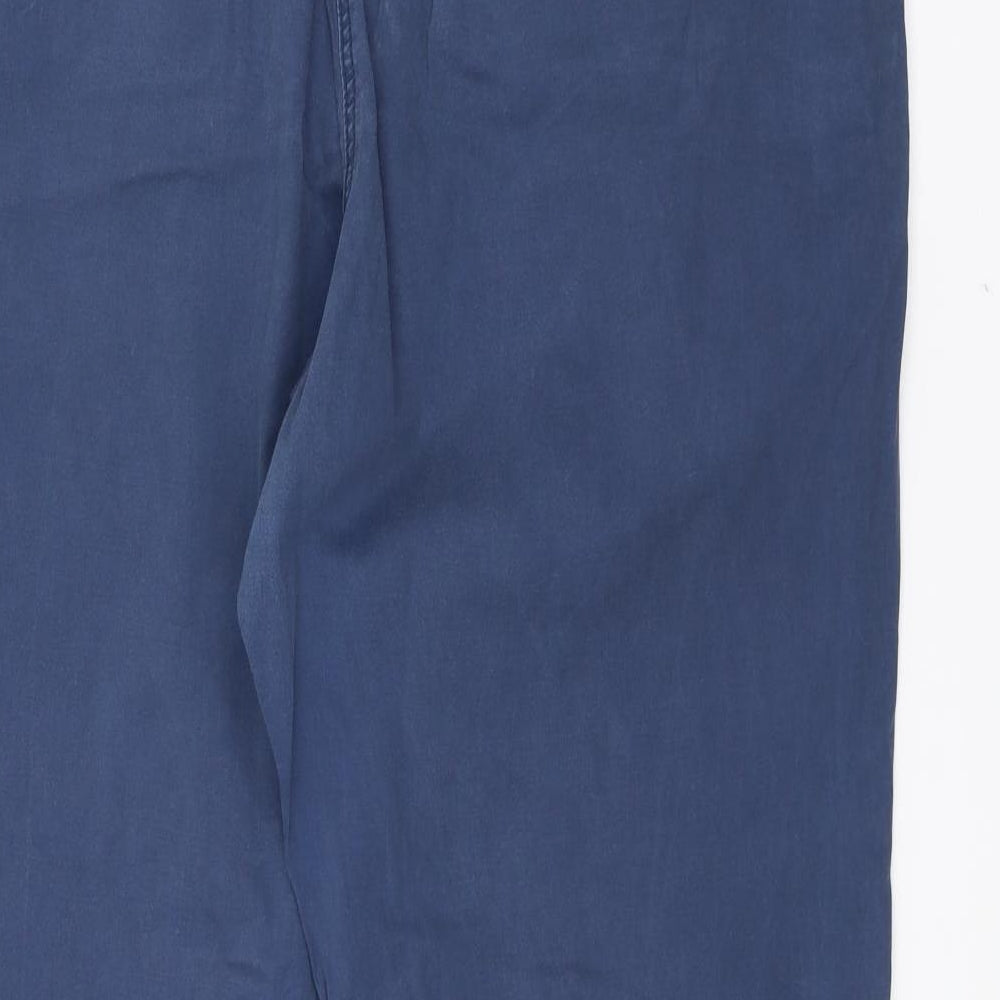 mantray Womens Blue   Trousers  Size M L29 in