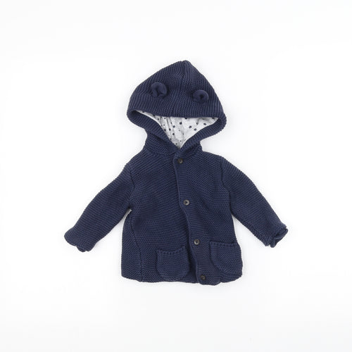 George Baby Blue   Jacket  Size 6-9 Months