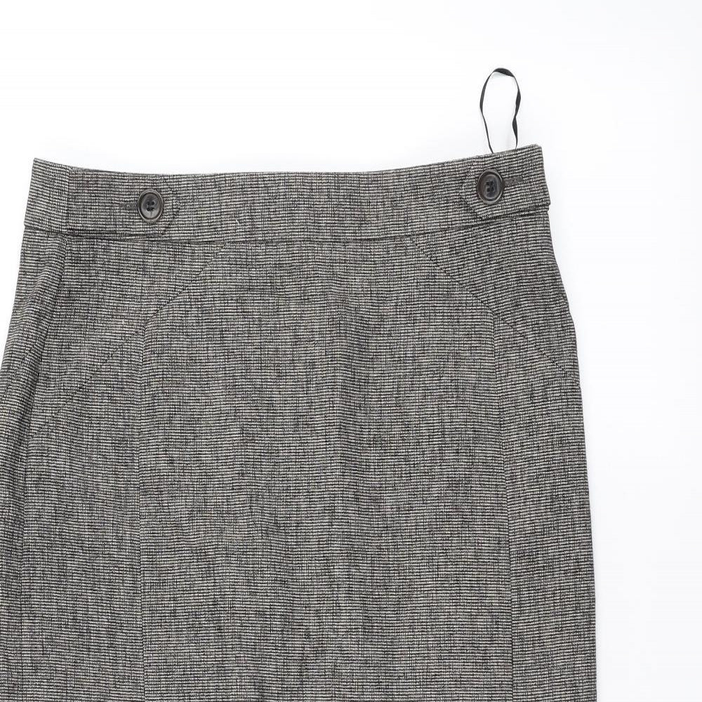 NEXT Womens Black   A-Line Skirt Size 10