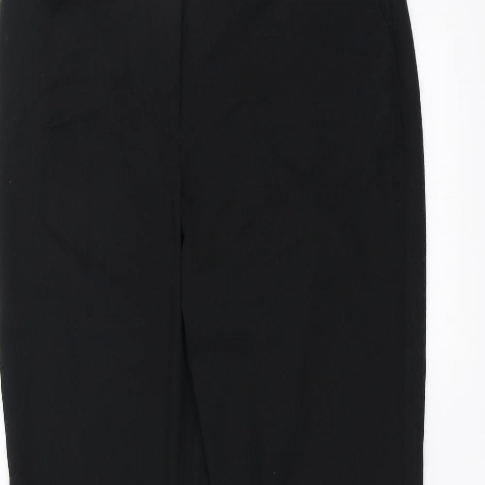 NEXT Womens Black   Trousers  Size 10 L30 in