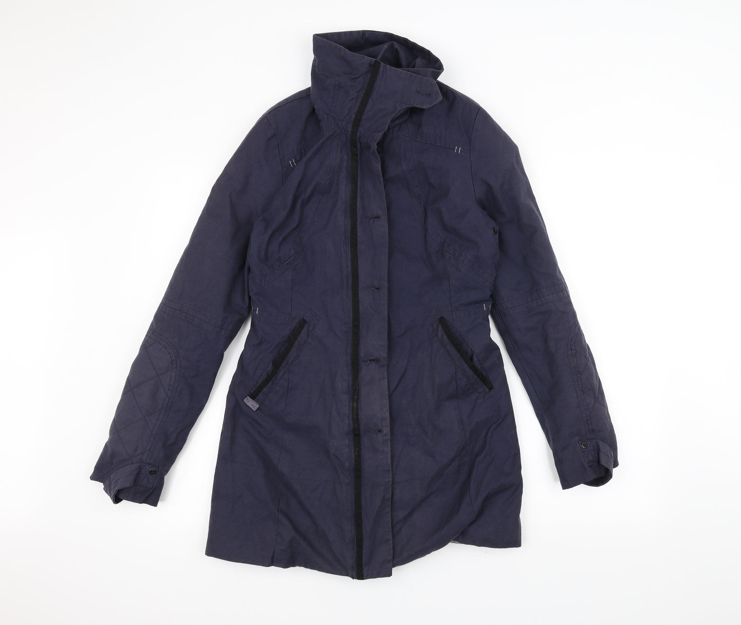 NEXT Womens Blue   Pea Coat Coat Size 8