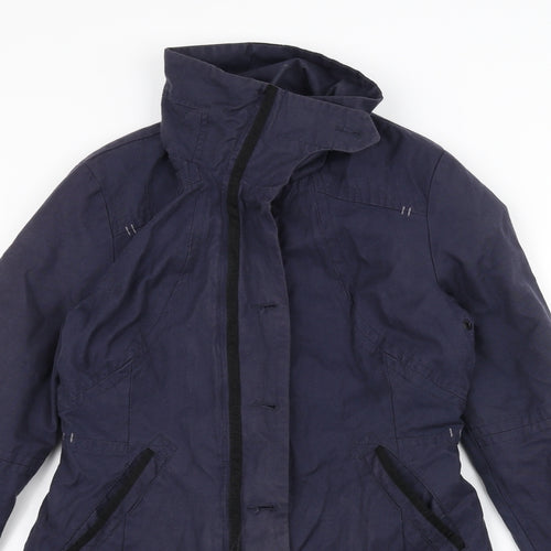 NEXT Womens Blue   Pea Coat Coat Size 8