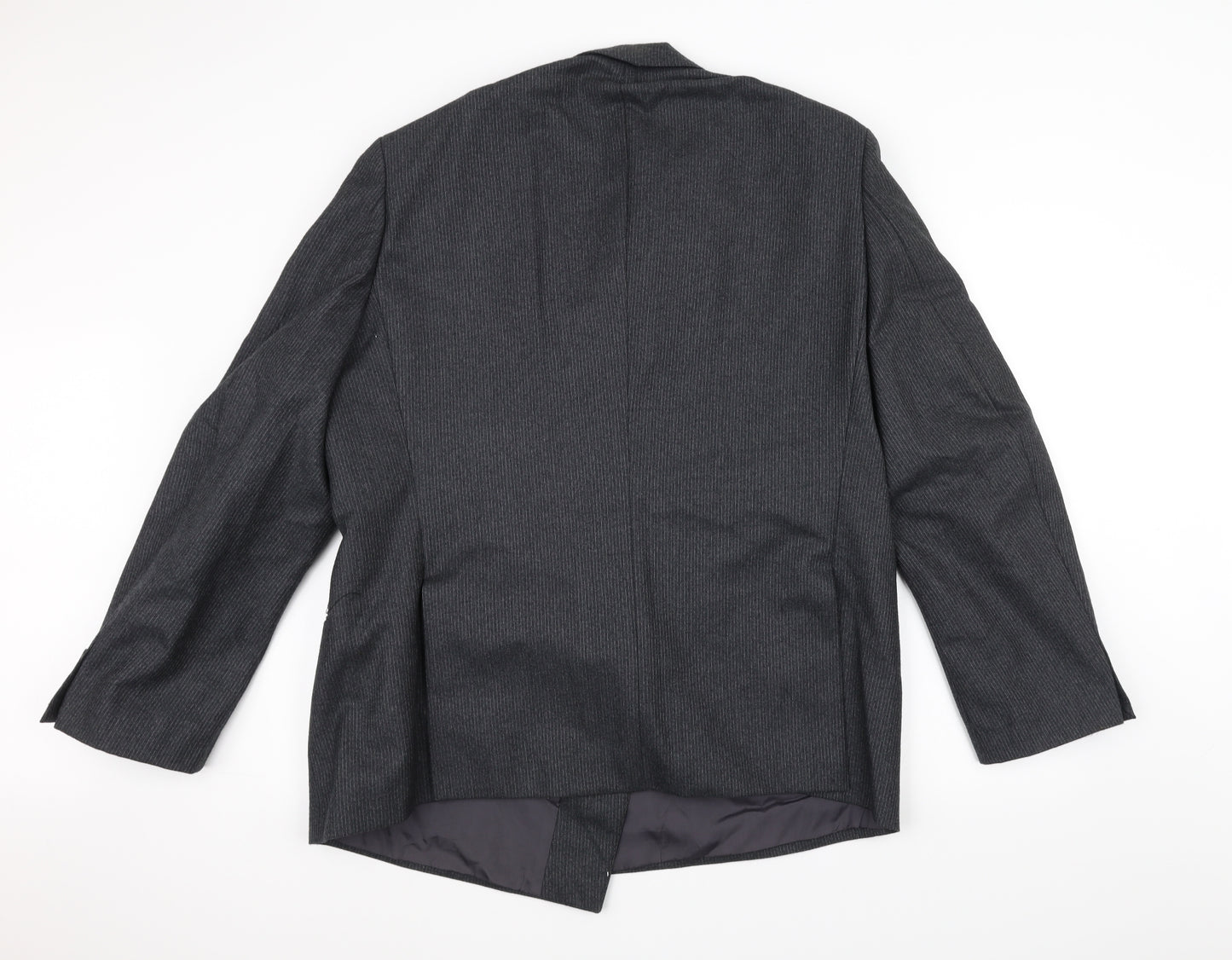 Preworn Mens Black   Jacket Suit Jacket Size 36