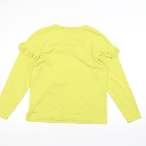 Stock shop Womens Yellow   Basic T-Shirt Size L