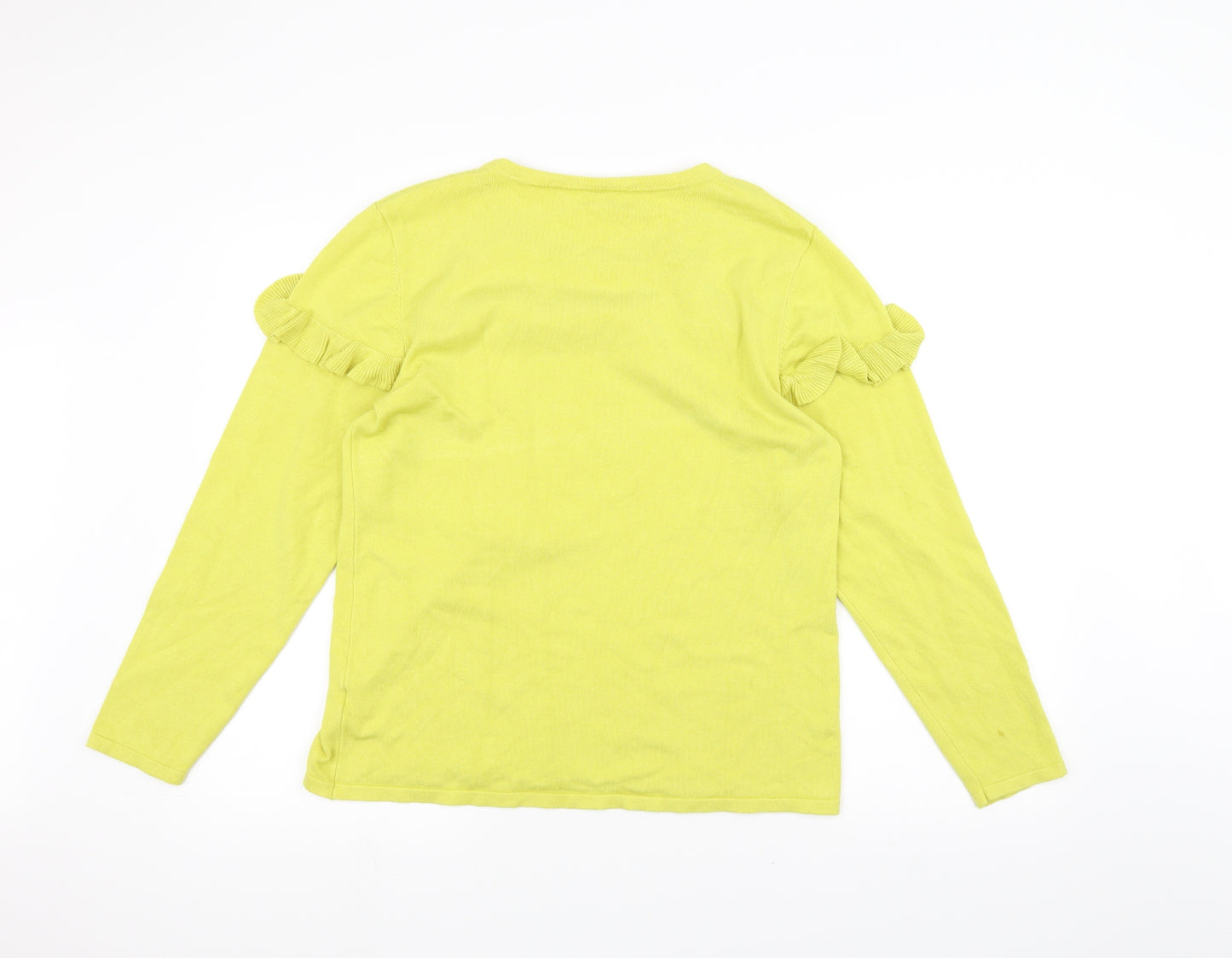 Stock shop Womens Yellow   Basic T-Shirt Size L
