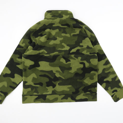 Primark Womens Green Camouflage  Pullover Jumper Size S