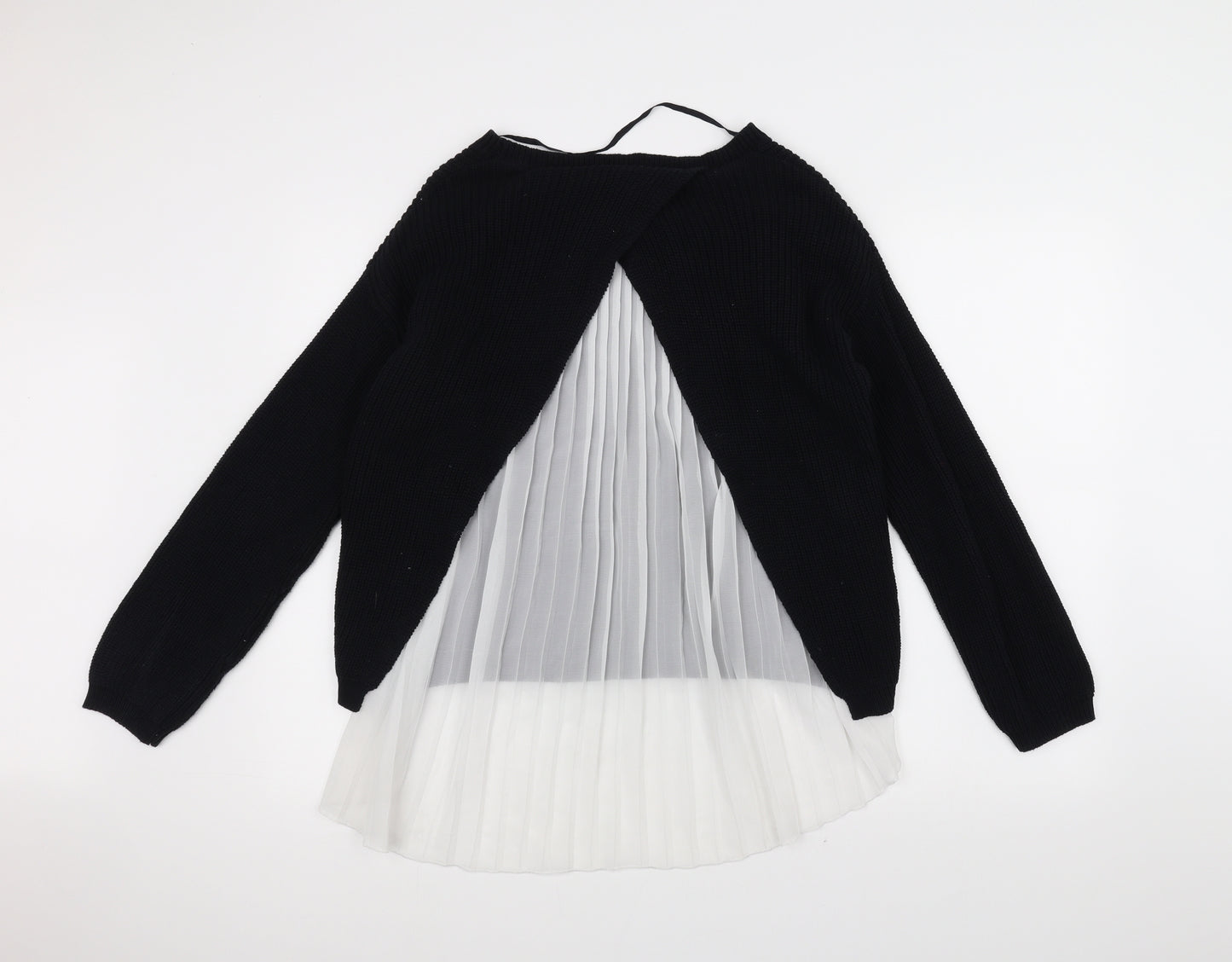 Atmosphere Womens Black  Knit Pullover Jumper Size 12