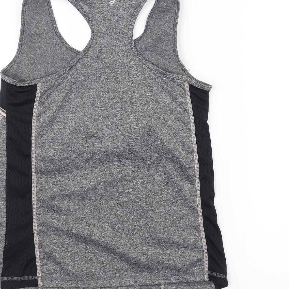 workout Womens Grey   Basic Tank Size 12