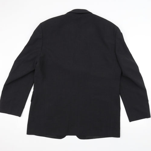 Marks and Spencer Mens Black   Jacket Suit Jacket Size 36