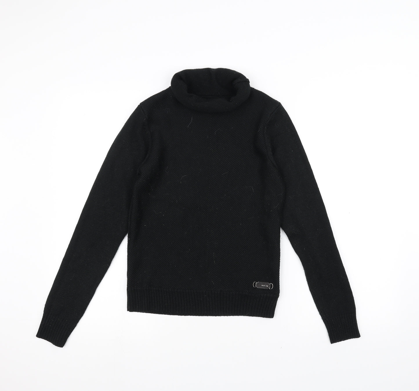 mocano Womens Black   Basic T-Shirt Size M