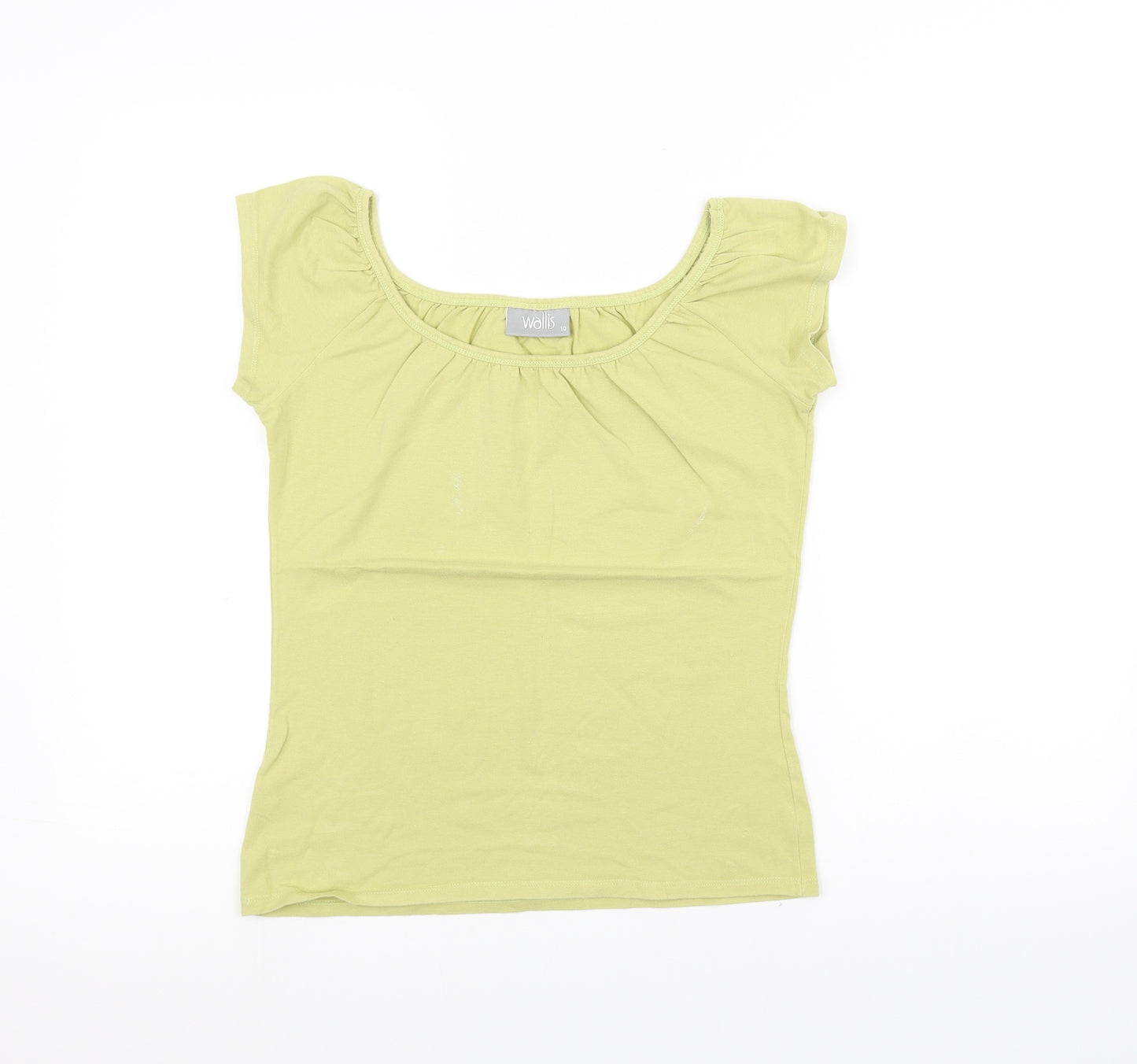 Wallis Womens Green   Basic T-Shirt Size 10