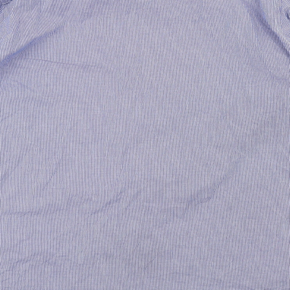 F&F Mens Blue    Dress Shirt Size L