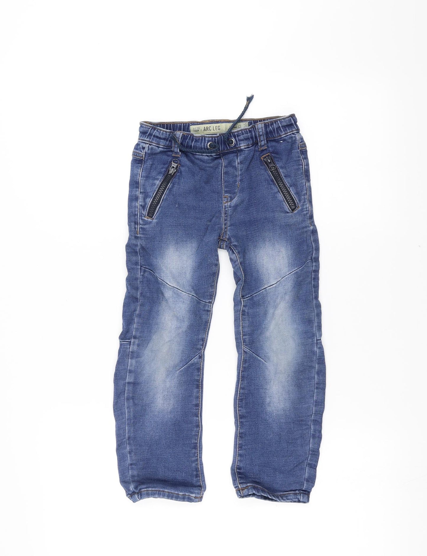 Denim & Co. Boys Blue   Straight Jeans Size 4-5 Years