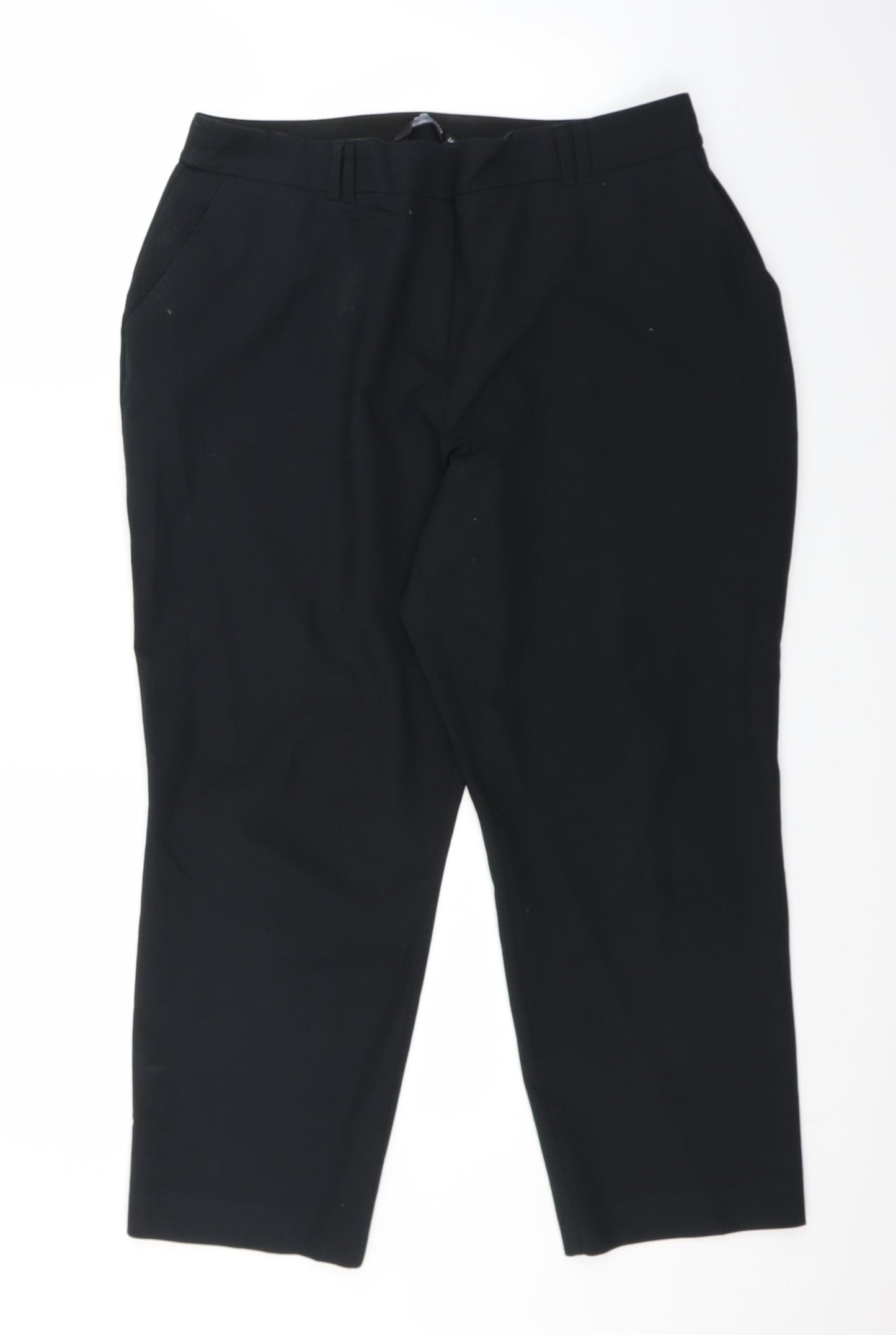 Bonmarché Womens Black   Trousers  Size 16 L24 in