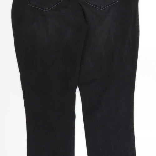 Signature by Levi Strauss & Co. Womens Black  Denim Skinny Jeans Size 18 L28 in