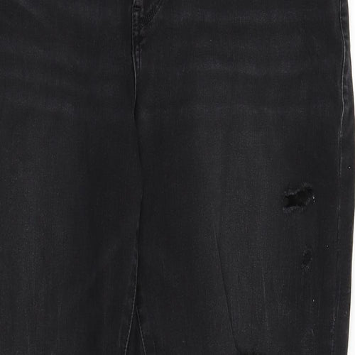 Signature by Levi Strauss & Co. Womens Black  Denim Skinny Jeans Size 18 L28 in