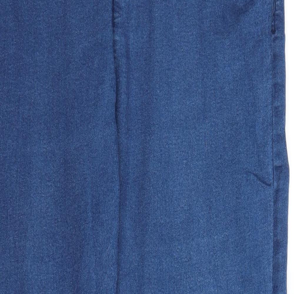 Pep & Co Womens Blue  Denim Straight Jeans Size 16 L27 in