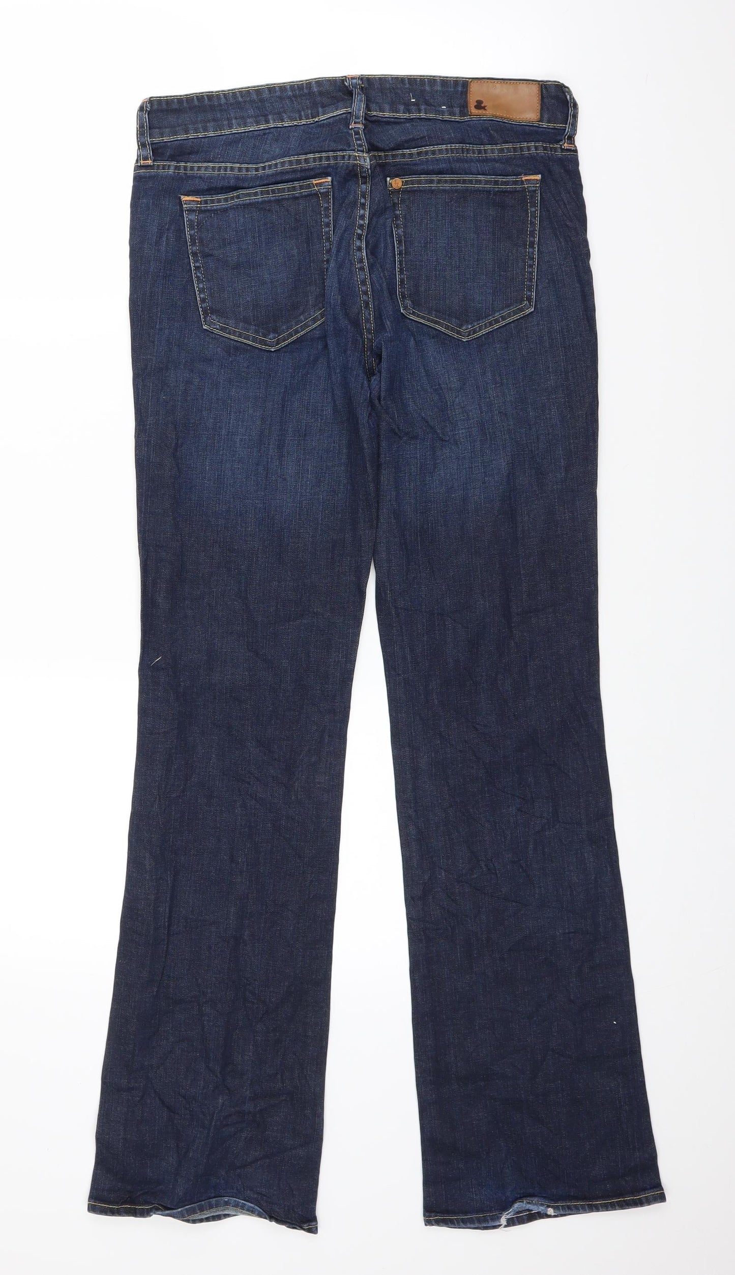 H&M Womens Blue  Denim Bootcut Jeans Size 30 in L29 in