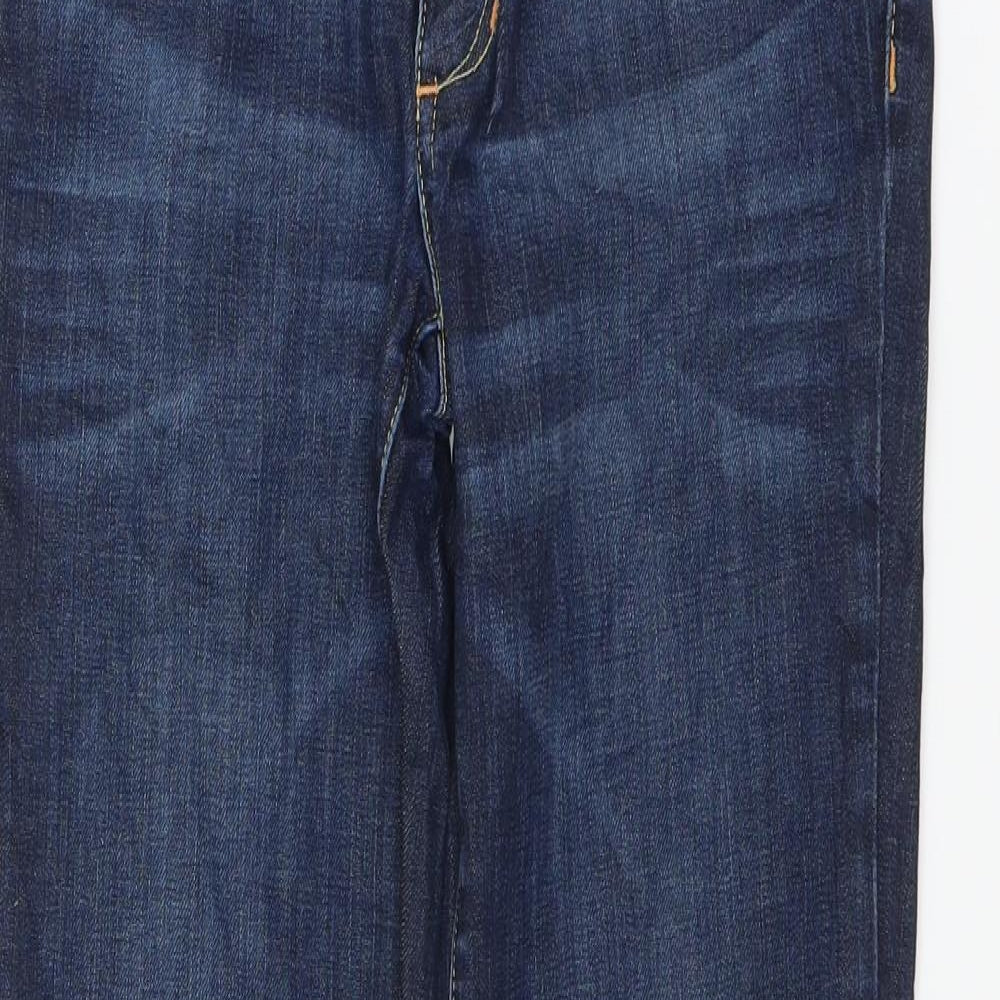 H&M Womens Blue  Denim Bootcut Jeans Size 30 in L29 in
