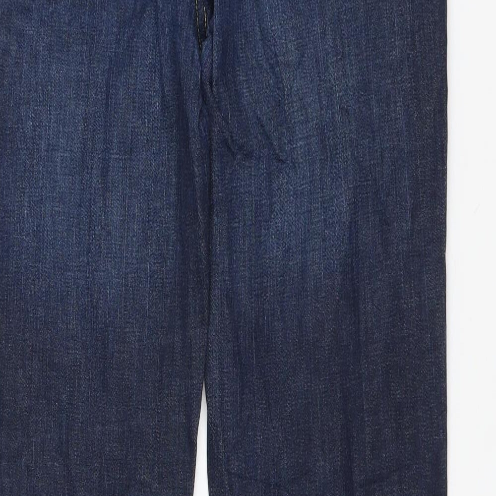 H&M Womens Blue  Denim Bootcut Jeans Size 30 in L29 in