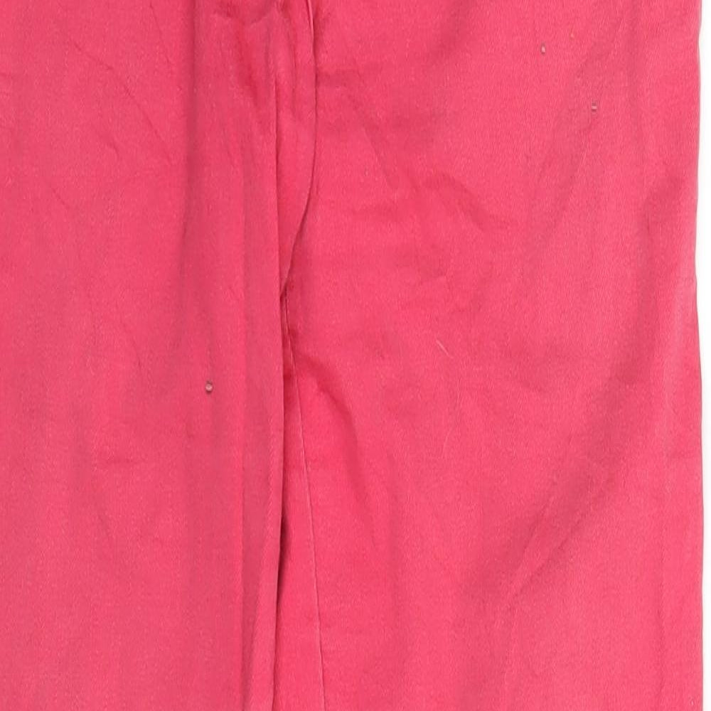 Jeans Womens Pink  Denim Straight Jeans Size 29 in L27 in