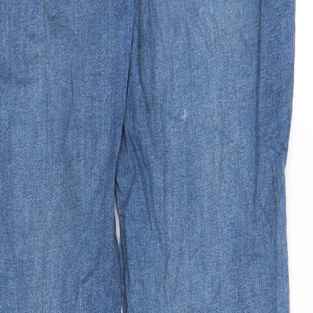 Molly Womens Blue  Denim Straight Jeans Size L L28 in