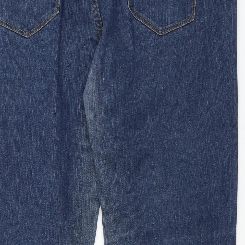 YES Womens Blue  Denim Bootcut Jeans Size 16 L24 in