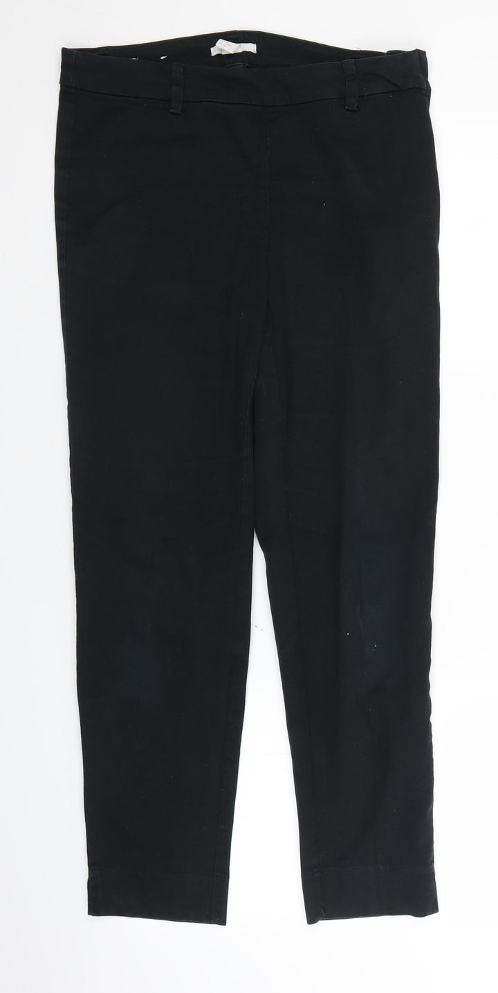 H&M Womens Beige   Trousers  Size 12 L25 in