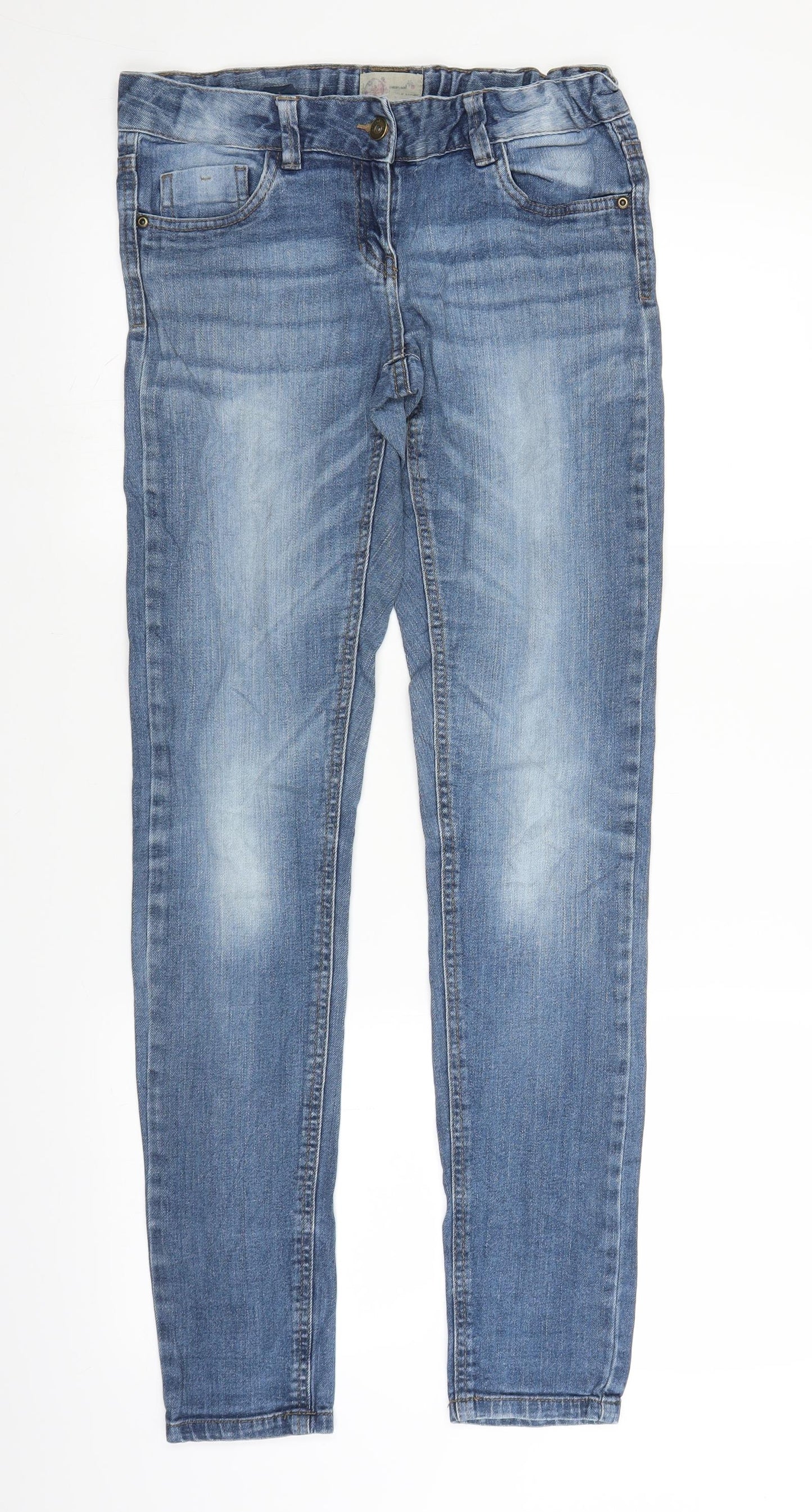 Casual Womens Blue  Denim Straight Jeans Size 30 in L30 in