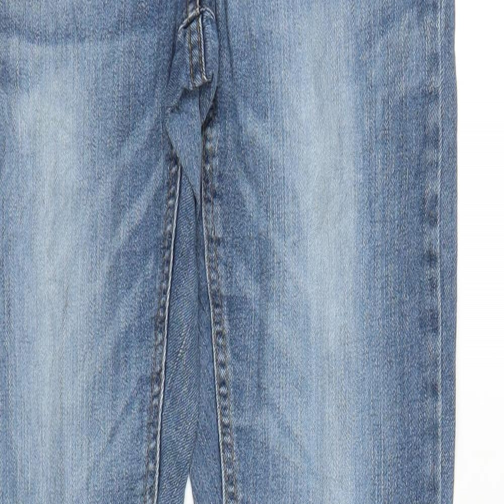Casual Womens Blue  Denim Straight Jeans Size 30 in L30 in