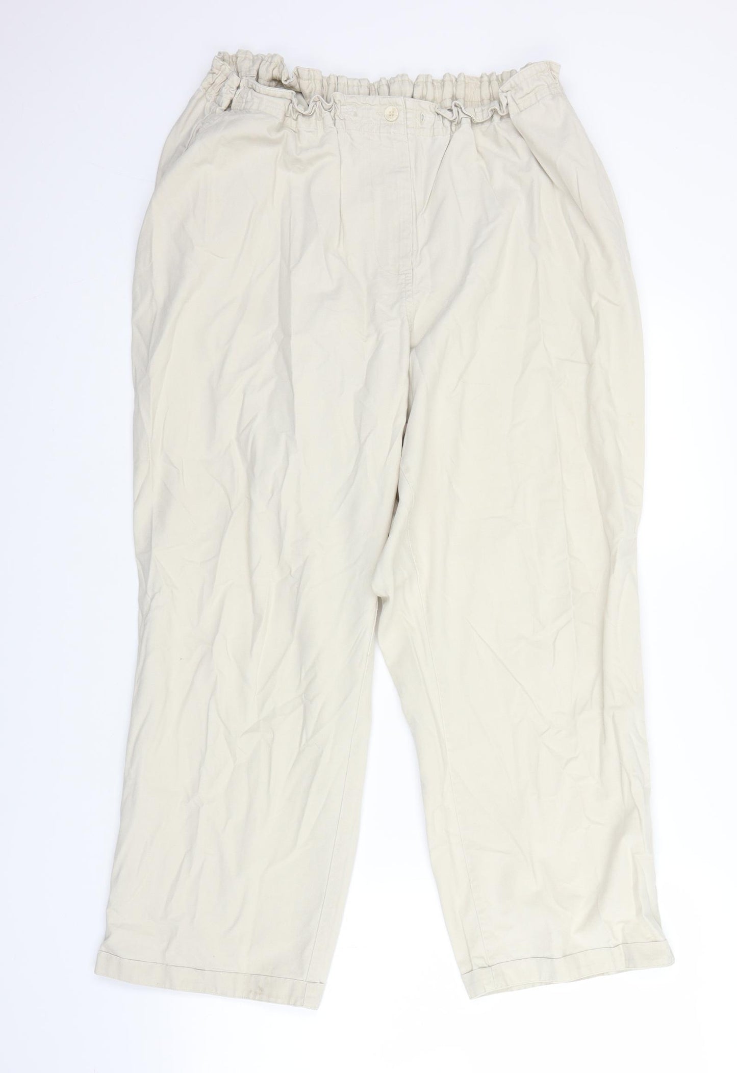 JDV Womens Beige   Trousers  Size 22 L24 in