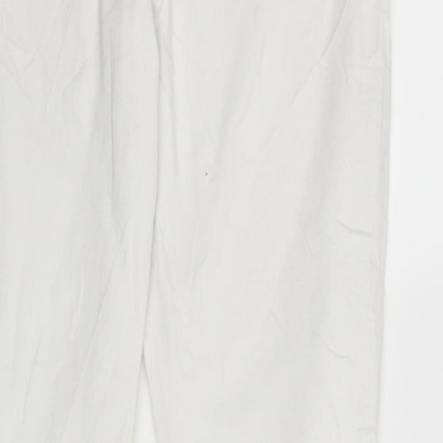 Goodies Womens White  Denim Straight Jeans Size 10 L27 in