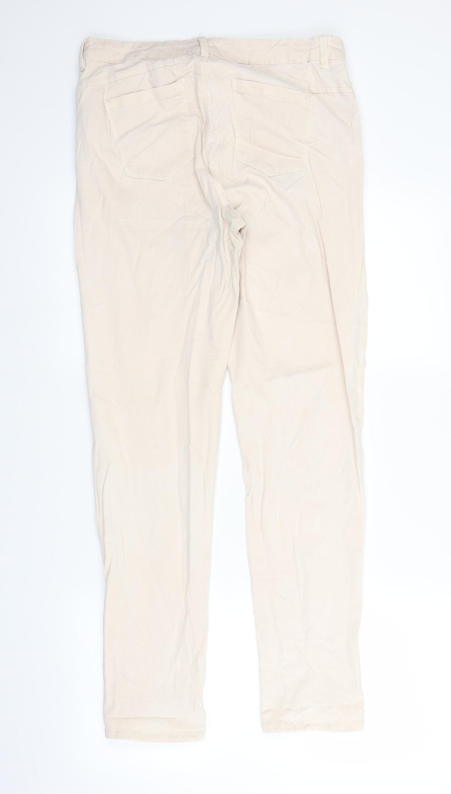 Green paint Womens Pink  Denim Straight Jeans Size 10 L29 in