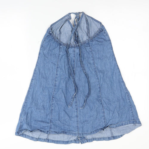 ASOS Womens Blue   Basic Blouse Size 4