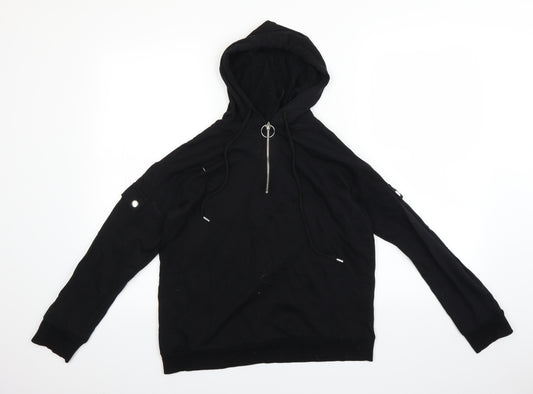 Select Womens Black   Pullover Hoodie Size 8