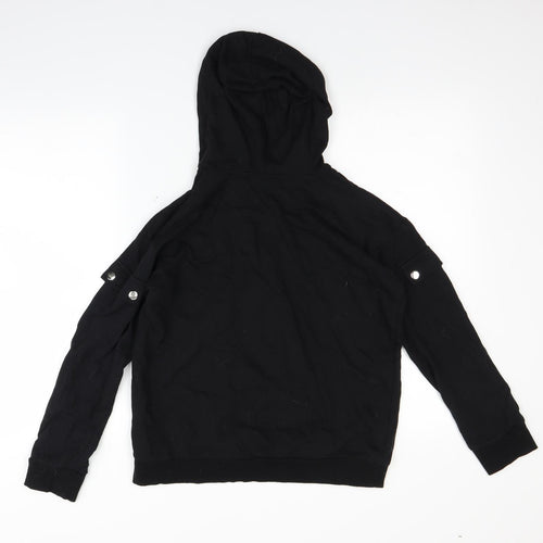 Select Womens Black   Pullover Hoodie Size 8