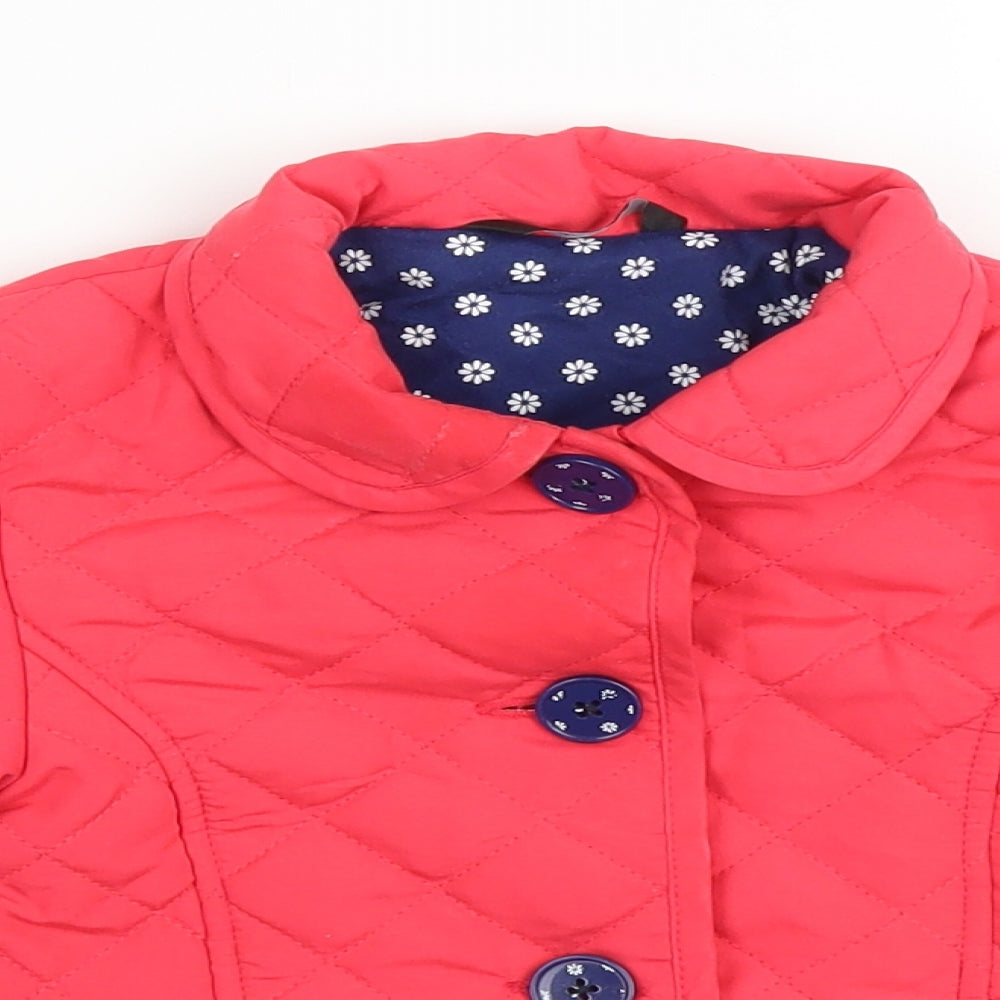 George Girls Pink   Jacket  Size 3-4 Years