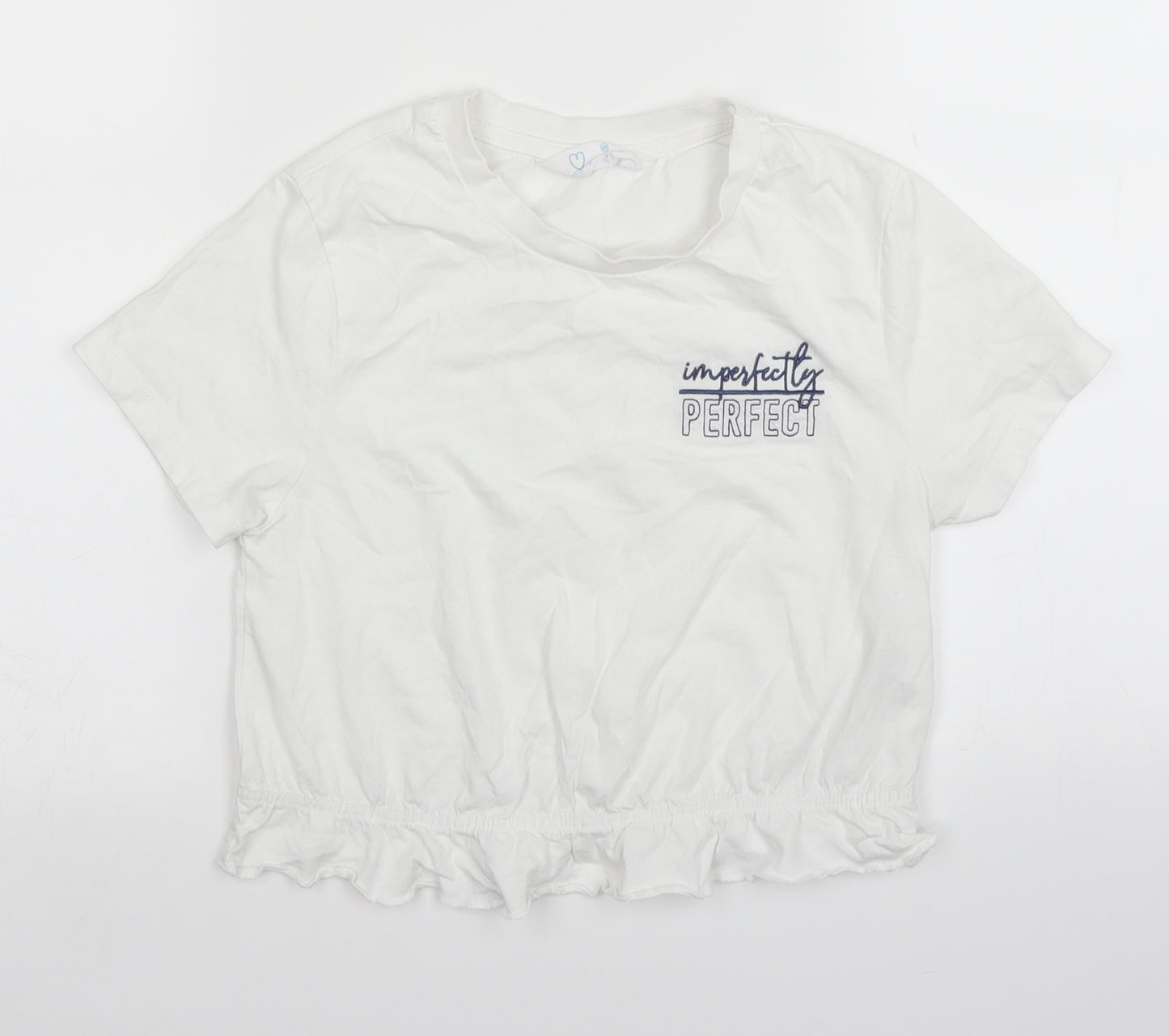 Primark Womens White   Basic T-Shirt Size XS
