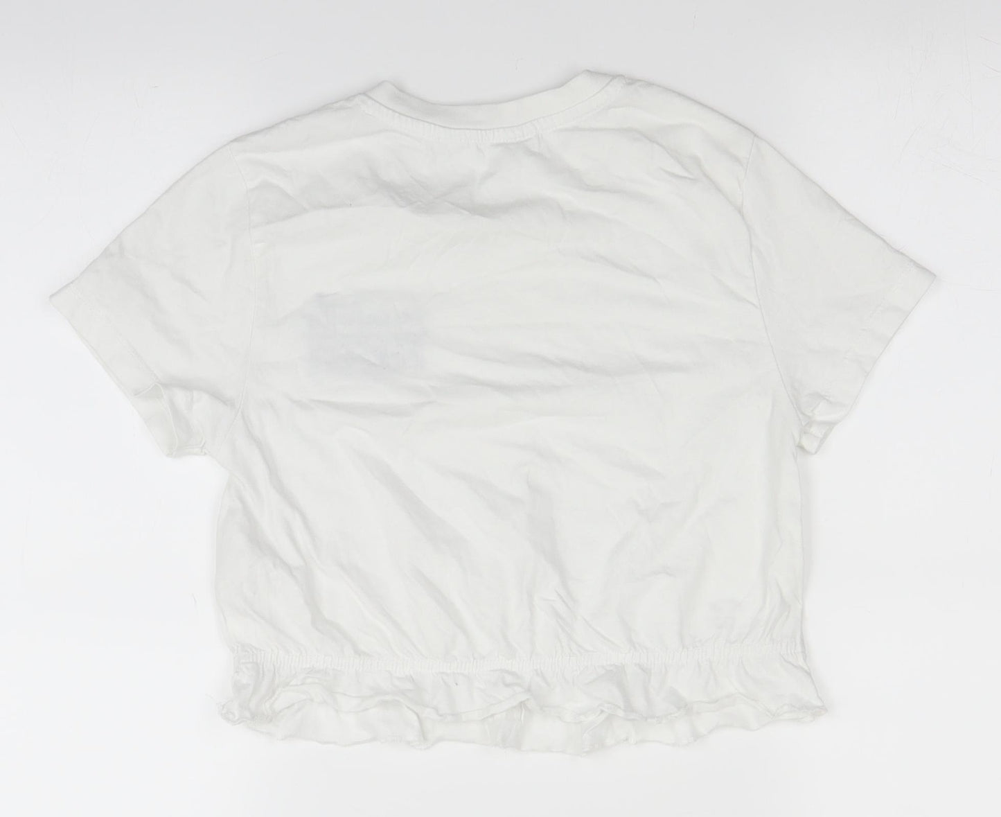 Primark Womens White   Basic T-Shirt Size XS