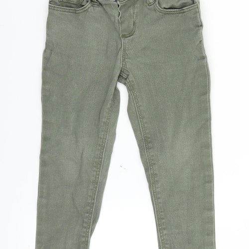 Denim & Co. Boys Green  Denim Skinny Jeans Size 2-3 Years