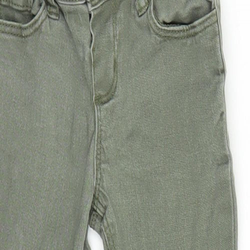 Denim & Co. Boys Green  Denim Skinny Jeans Size 2-3 Years