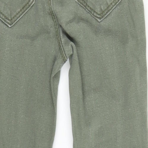 Denim & Co. Boys Green  Denim Skinny Jeans Size 2-3 Years