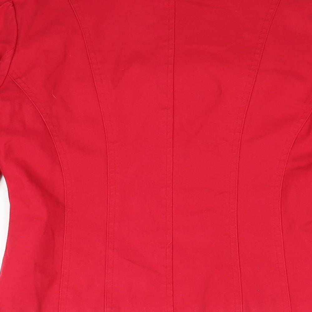 New Look Womens Red   Jacket  Size 10