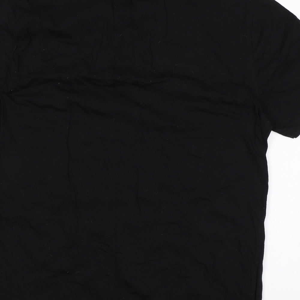 George Mens Black    T-Shirt Size M  - Pacman