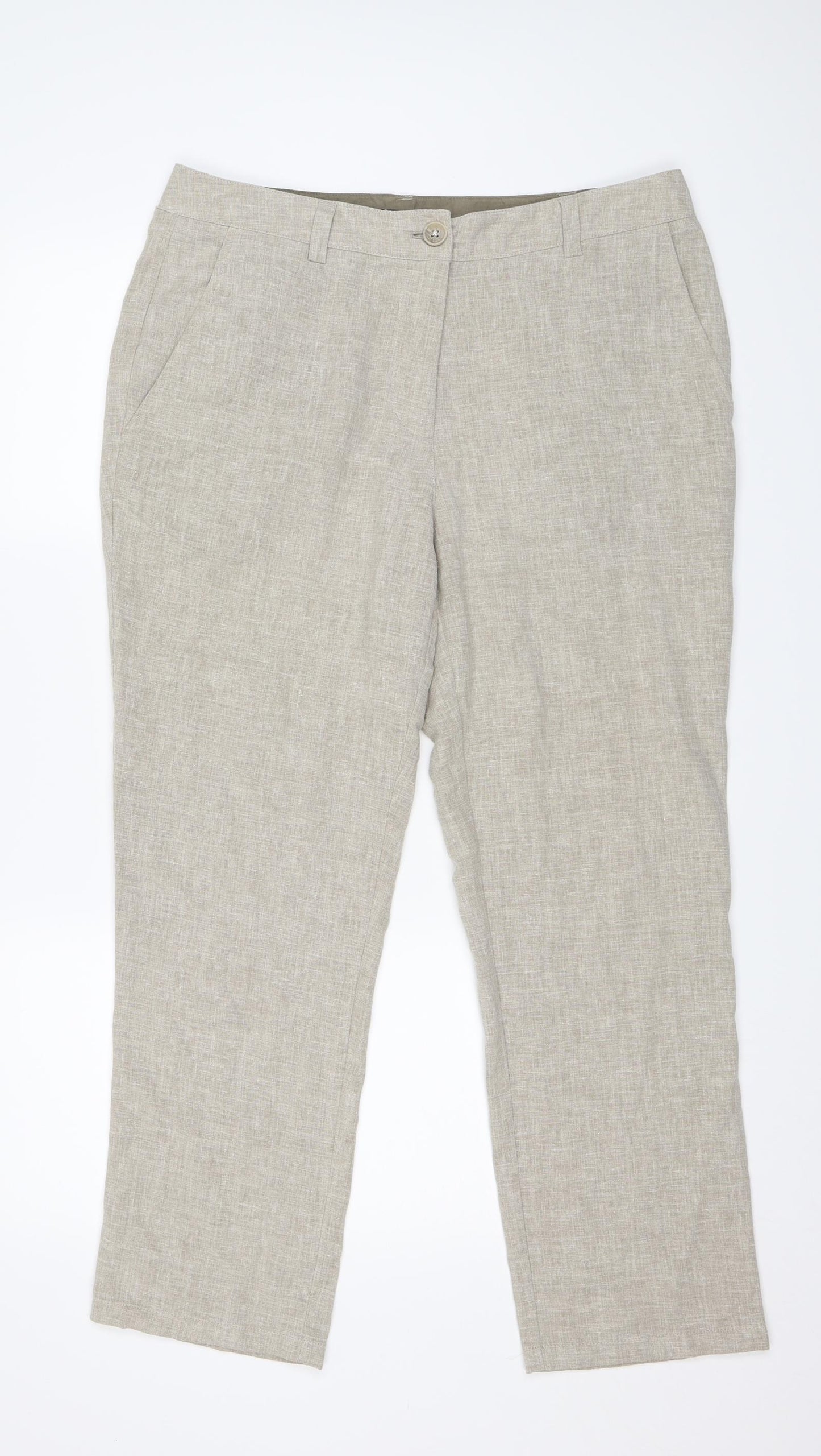 Rohan Womens Beige   Trousers  Size 14 L27 in